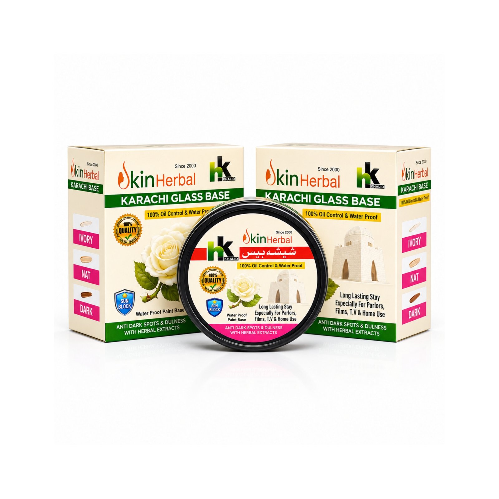 HK Khalid Bridal Makeup Sheesha Base