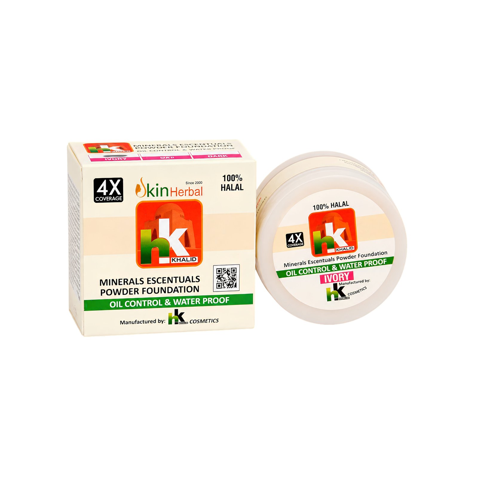 HK Khalid Fixer Powder Foundation