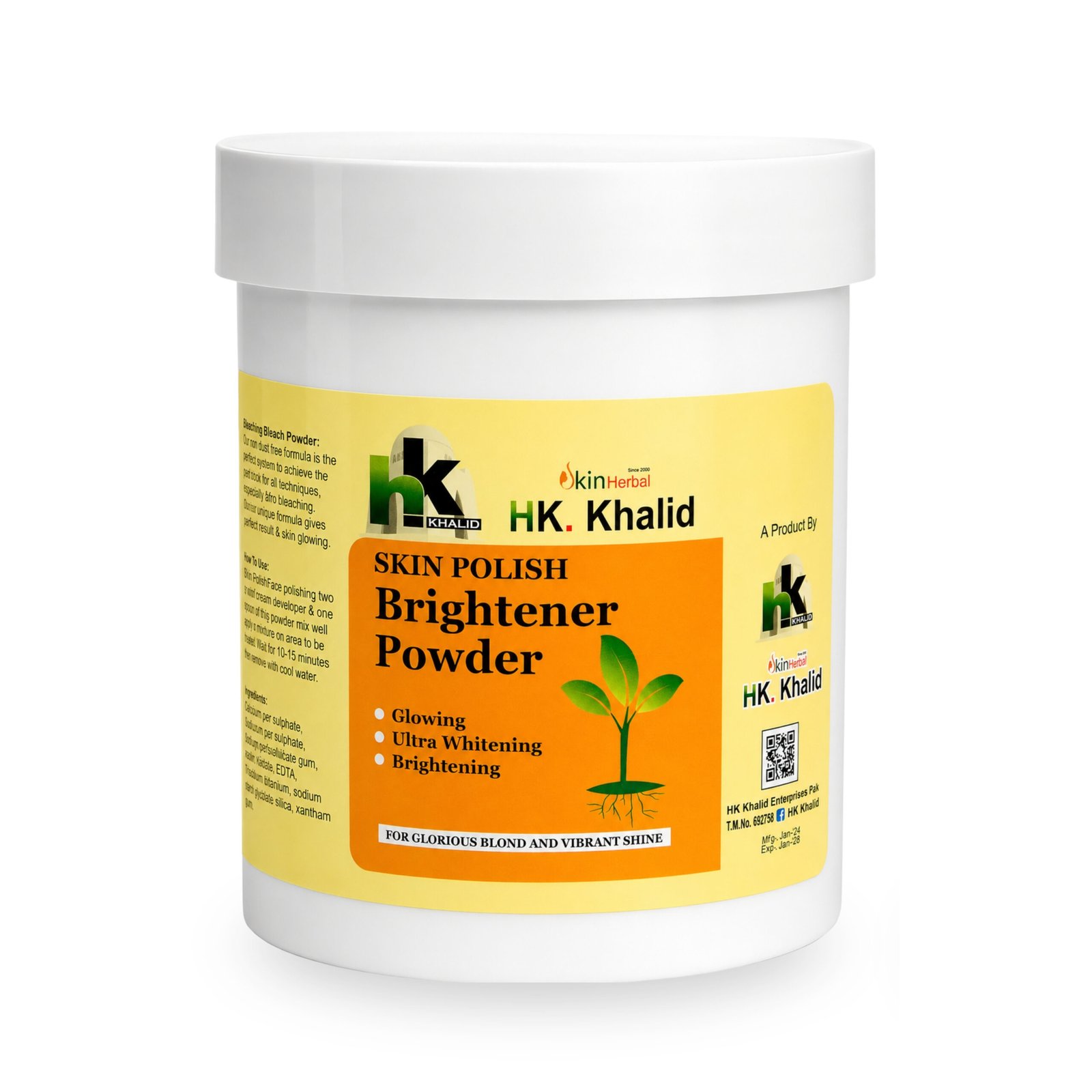 HK Khalid Skin Brightening Powder