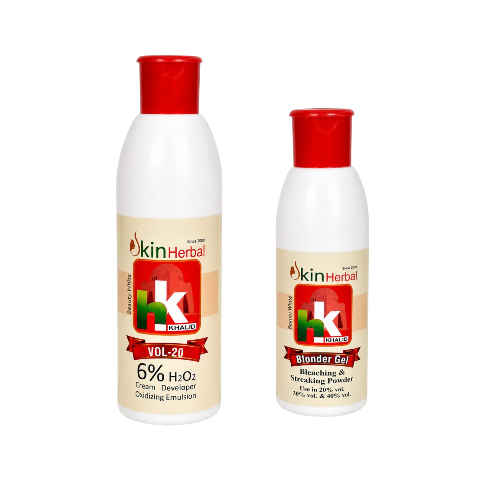 HK Khalid Skin herbal Bleach and Cream developer