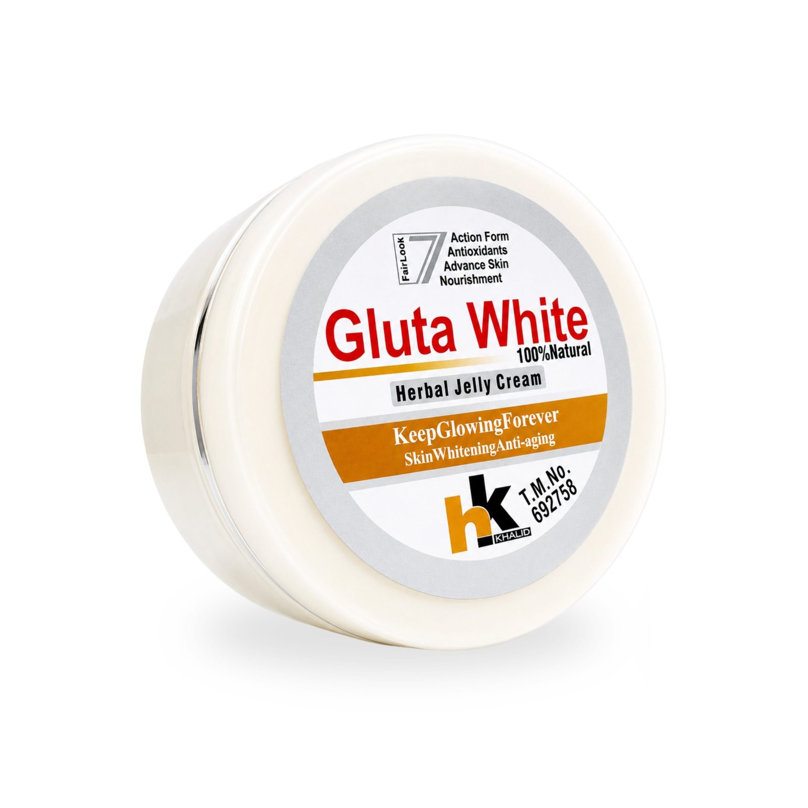 Gluta White Herbal Jelly Cream | Whitening + Antiseptic